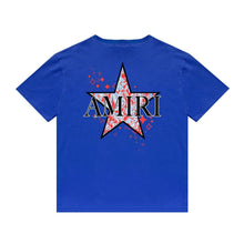 Amiri T Shirt Casual Hip Hop round Neck Short Sleeve T-shirt