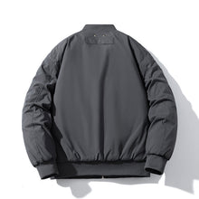 Men Vintage Jackets Loose Trend Baseball Suit Zip Padded Flight Suit