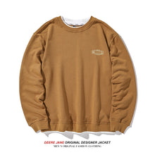 Men Pullover Hoodie Spring Sweater Men's Loose All-Match American Style Trend