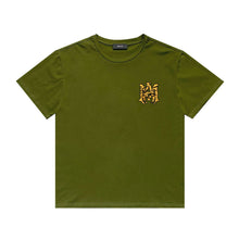 Amiri T Shirt Letter Print Casual Hip Hop Short Sleeve T-shirt