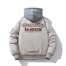 Men Vintage Jackets Jacket Embroidered Bomber Jacket Hooded Couple Baseball Uniform