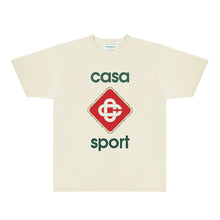 Casablanca T Shirts Street High-quality pure cotton