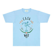 Casablanca T Shirts Street High-quality pure cotton