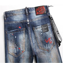 DSQ2 Jeans Distressed Slim-fit Stretch Jeans
