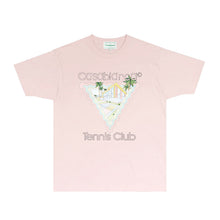Casablanca T Shirts Street High-quality pure cotton