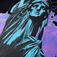 Godspeed T Shirts statue of Liberty 100% pure cotton 260g fabric