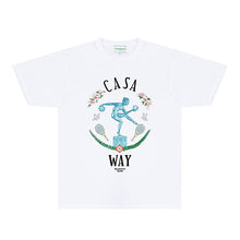 Casablanca T Shirts Street High-quality pure cotton