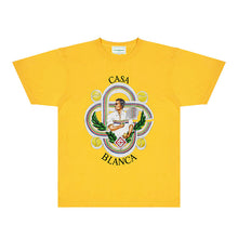 Casablanca T Shirts Street High-quality pure cotton