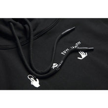 Off White hoodie blue melted arrow pattern hooded