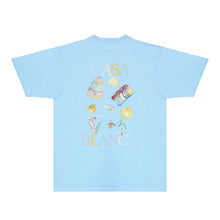 Casablanca T Shirts Street High-quality pure cotton