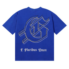 Godspeed T Shirts Spacesuit Pyramid Printing Cotton Casual Crew Neck Short Sleeve Men and Women