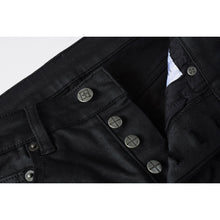 KSUBI Jeans Slim Fit Casual Stretch Ripped Jeans
