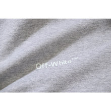 Off White hoodie ECG Pattern Arrow Sleeve Hood