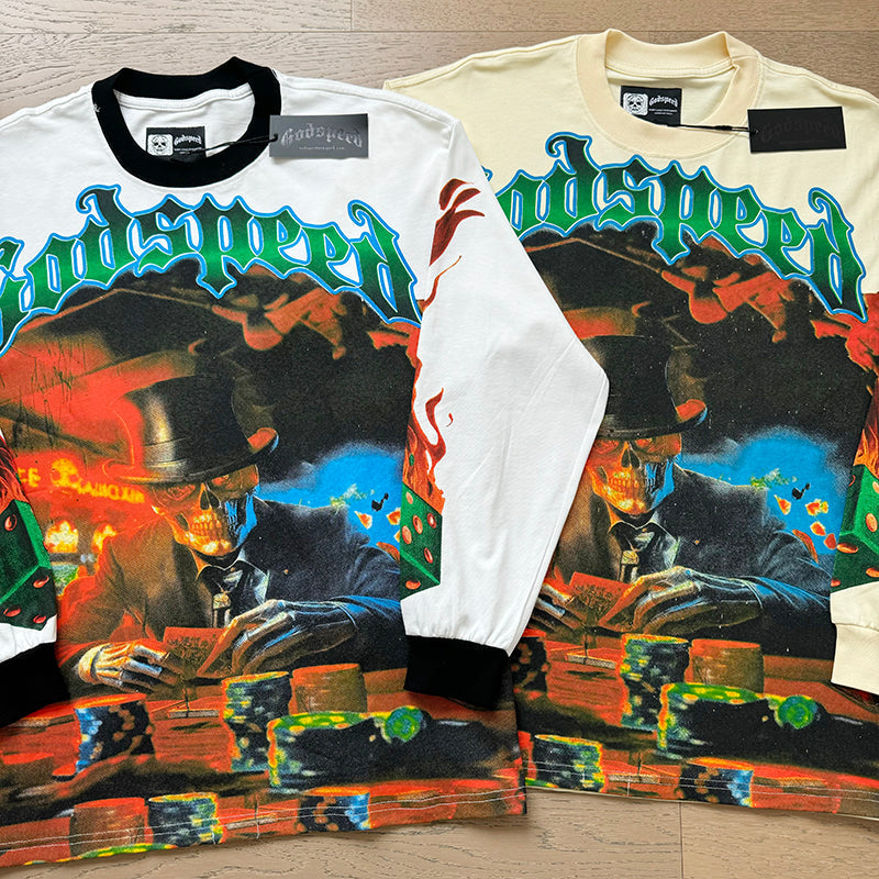 Godspeed Long Sleeved Shirt 260g pure cotton fabric