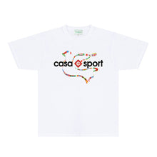 Casablanca T Shirts Street High-quality pure cotton