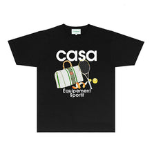 Casablanca T Shirts Street High-quality pure cotton