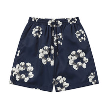 Denim Tears Shorts Yellow flower woven
