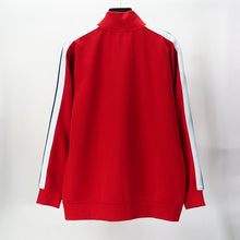 Palm Angels sweatshirt Striped zip-up cardigan