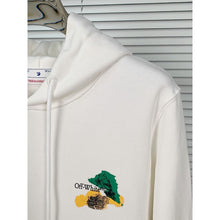 Off White hoodie painted arrow pattern hooded