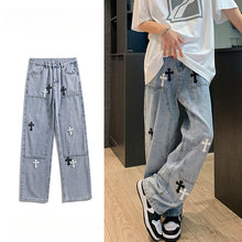 Men Jeans Cross Jeans Men's Summer Loose Trousers