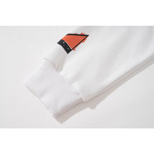 Off White hoodie pink orange gradual change arrow pattern hooded