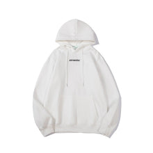 Off White hoodie3D stereo arrow pattern print casual versatile pullover hooded
