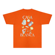Casablanca T Shirts Street High-quality pure cotton