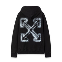 OW Phantom Arrow Pattern Pullover Hooded Sweater
