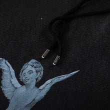 Off White hoodie Baby Angel Oil Painting Pattern Pullover Hoodie