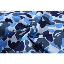 Bathing Ape Bape Hoodie Camouflage Double Hat Autumn/Winter Fleece Cardigan Zipper Loose Shark