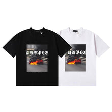 Purple T Shirts Smoke Show Racing Print