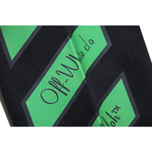 OW 23 numeric letter print patterned hooded sweatshirt