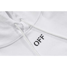 Off White hoodie empty arrow pattern pullover