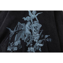 Off White hoodie Baby Angel Oil Painting Pattern Pullover Hoodie