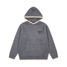 Stussy Sweater High-quality knitwear for autumn winter Hooded sweater Loose fit