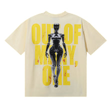 Godspeed t Shirts Technology Robot Printing Cotton Casual Short Sleeve Men and Women