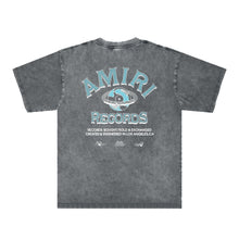 Amiri Washed Distressed T Shirt Printed Trendy Pure Cotton