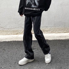 Men Jeans Vintage Jeans Straight Loose Pants