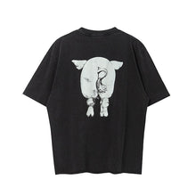 VTG T Shirts Men Creative Pure Cotton High-Street Fashion