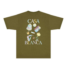 Casablanca T Shirts Street High-quality pure cotton