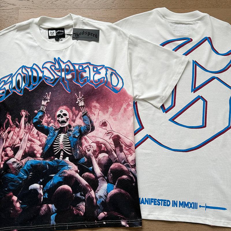 Godspeed T Shirts 260g pure cotton fabric