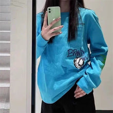 CHH Chrome Heart Long Sleeve Shirt Unisex Fashion Loose Long Sleeve Shirt