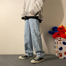Men Jeans Straight Spring and Autumn Jeans Trousers