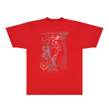 Casablanca T Shirts Street High-quality pure cotton