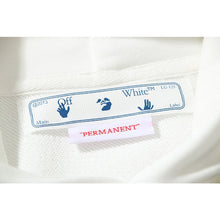 Off White hoodie oil painting series arrow hooded