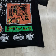 HARMONY T Shirts Street tide brand hot diamond washing water is old