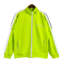 Palm Angels sweatshirt Striped zip-up cardigan