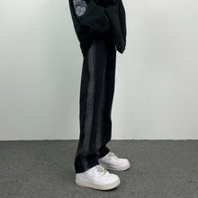 Men Jeans Hip Hop Straight Slimming Loose Jeans