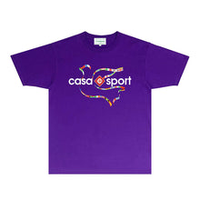 Casablanca T Shirts Street High-quality pure cotton