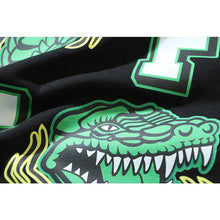Off White hoodie Alligator Alphabet Pattern Pullover Hood